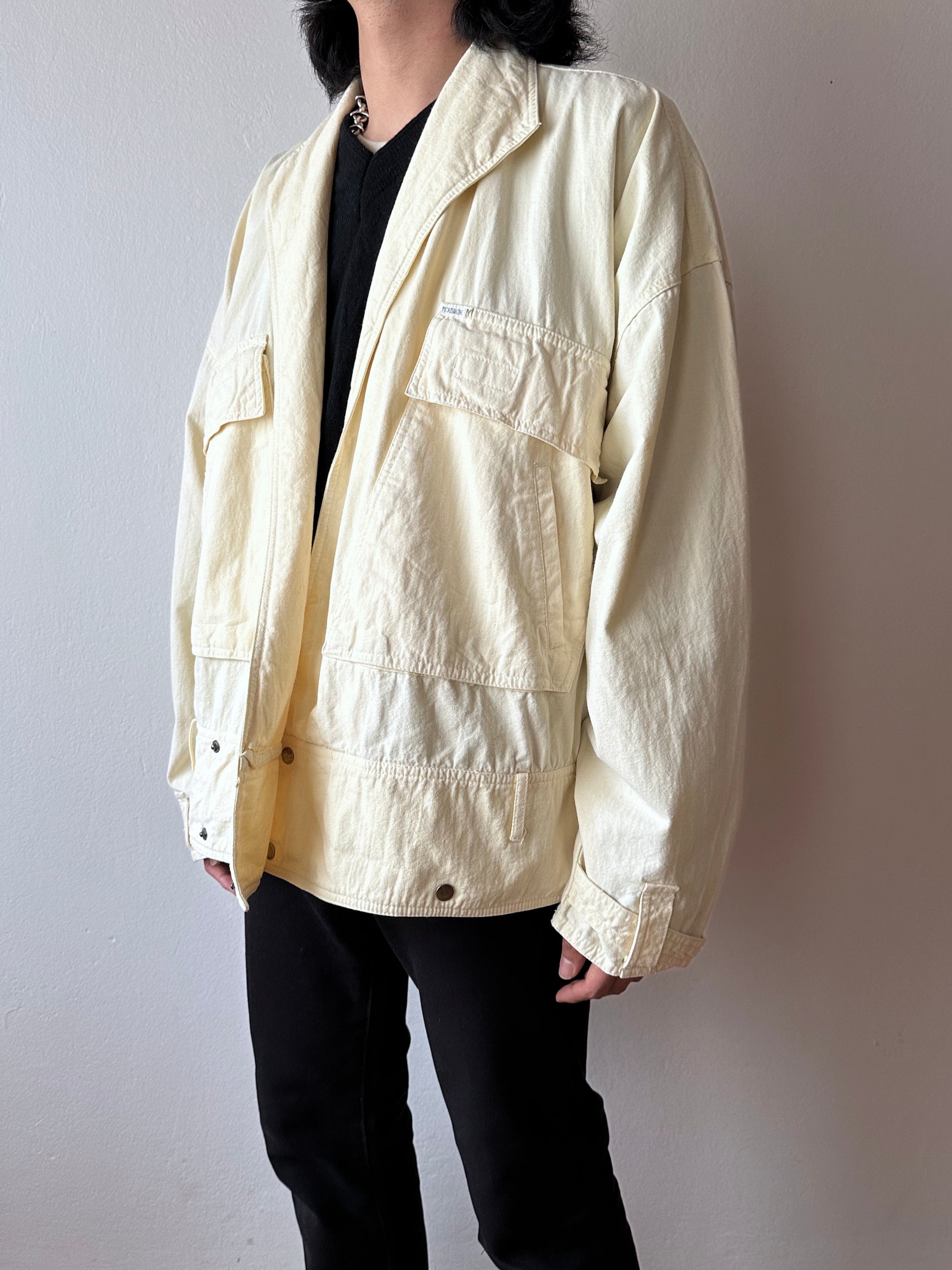 90's Big pocket jacket 90年代 80's 80年代 Vintage Praha Prague Vintage store プラハ  古着屋 ユーロ古着 ヨーロッパ古着 ユーロレギュラー 古着 ヨーロッパレギュラー 