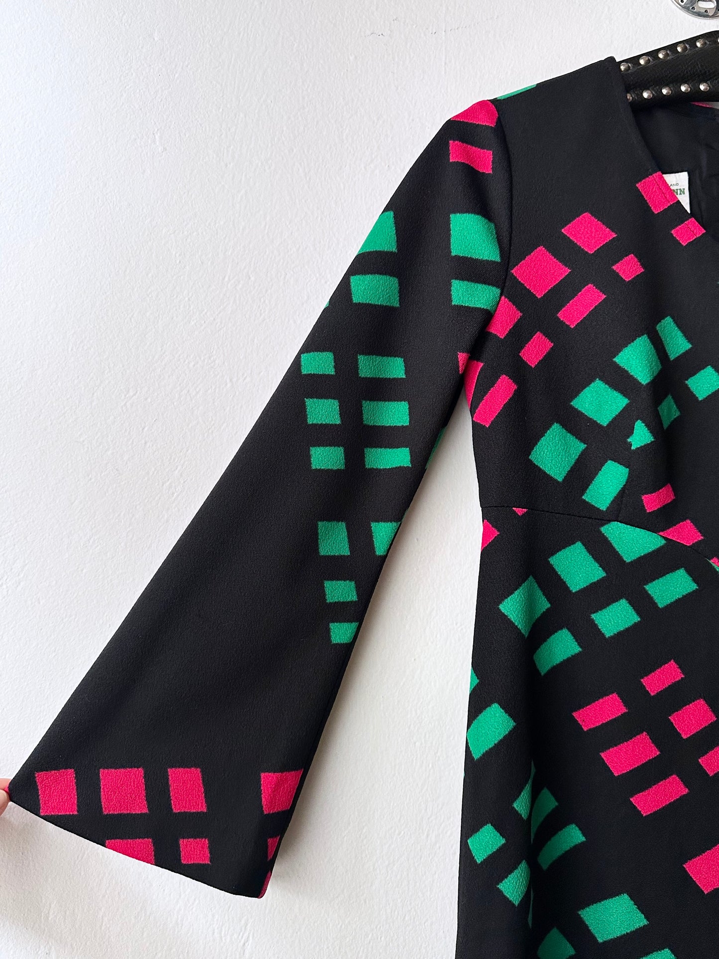 70s Finnish textile dress