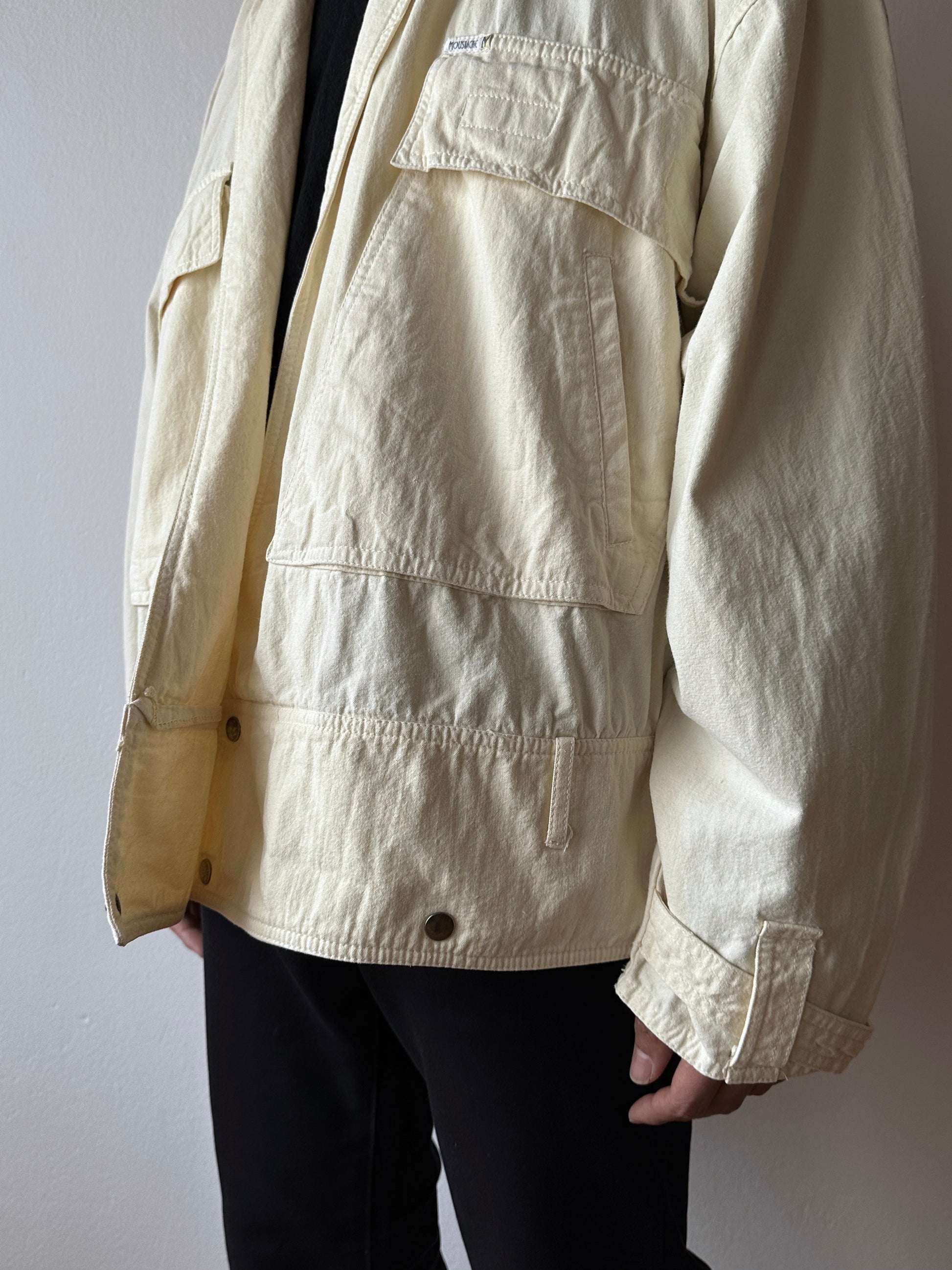 90's Big pocket jacket 90年代 80's 80年代 Vintage Praha Prague Vintage store プラハ  古着屋 ユーロ古着 ヨーロッパ古着 ユーロレギュラー 古着 ヨーロッパレギュラー 
