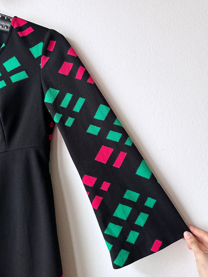 70s Finnish textile dress