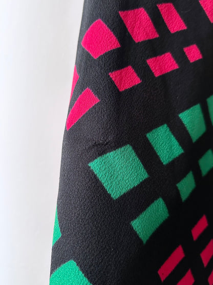 70s Finnish textile dress