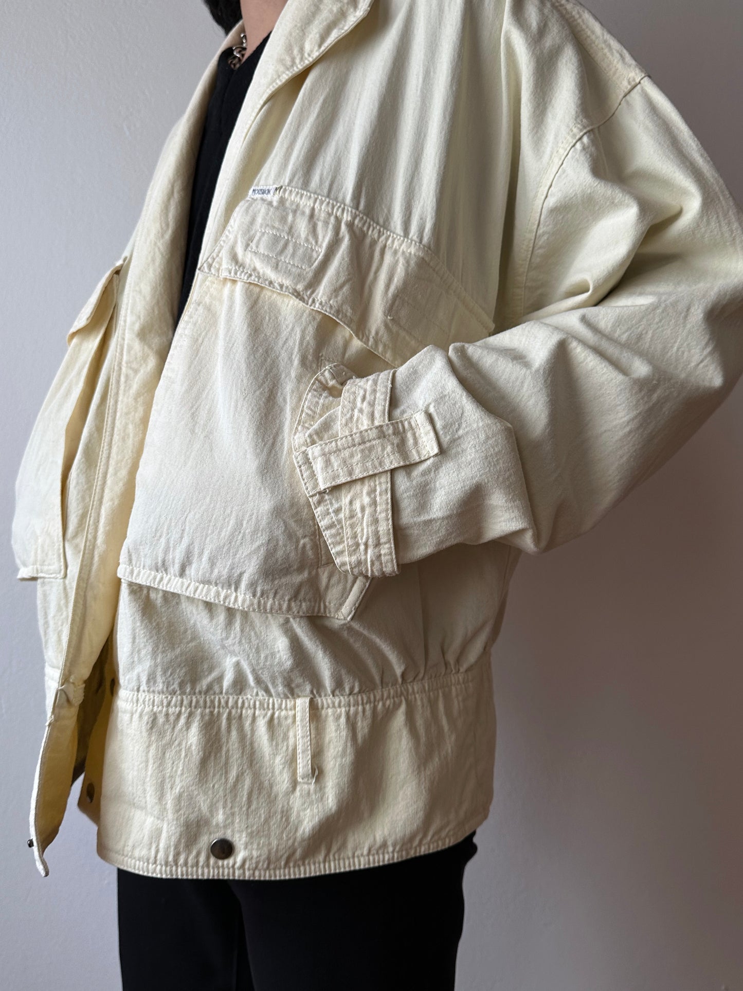 90's Big pocket jacket 90年代 80's 80年代 Vintage Praha Prague Vintage store プラハ  古着屋 ユーロ古着 ヨーロッパ古着 ユーロレギュラー 古着 ヨーロッパレギュラー 