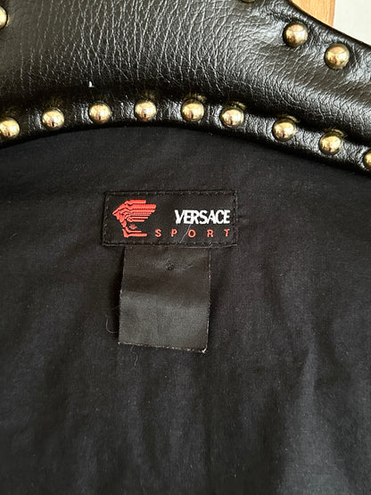 Versace sport cotton nylon jacket