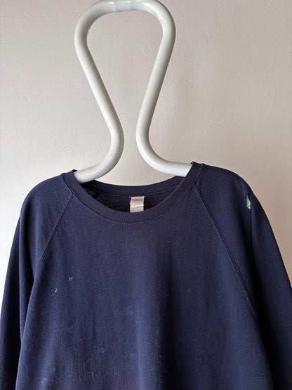 Navy boro sweat shirt - XL