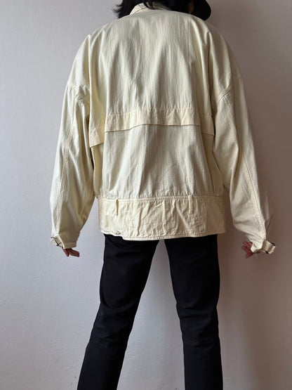 90's Big pocket jacket 90年代 80's 80年代 Vintage Praha Prague Vintage store プラハ  古着屋 ユーロ古着 ヨーロッパ古着 ユーロレギュラー 古着 ヨーロッパレギュラー 