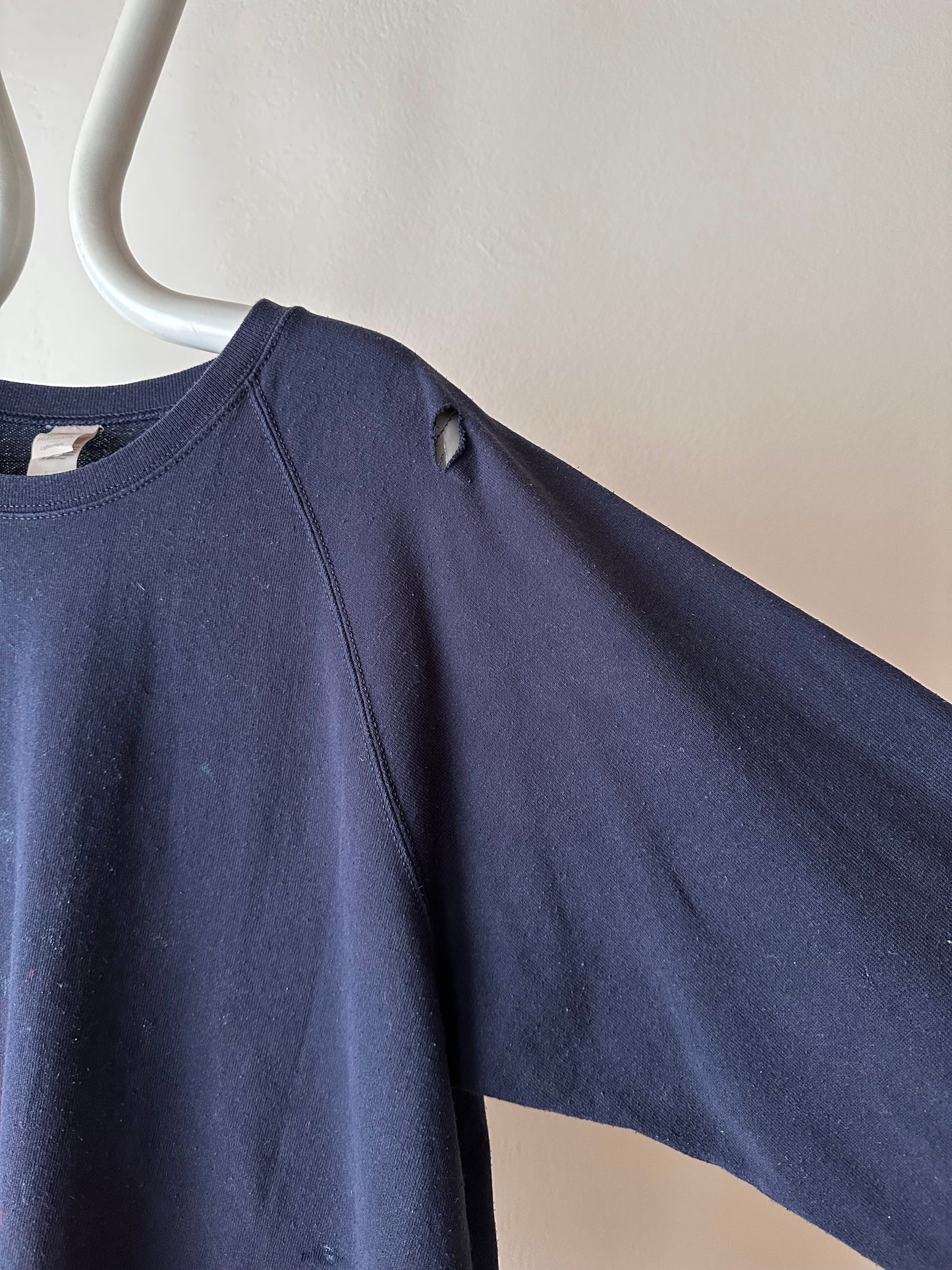 Navy boro sweat shirt - XL