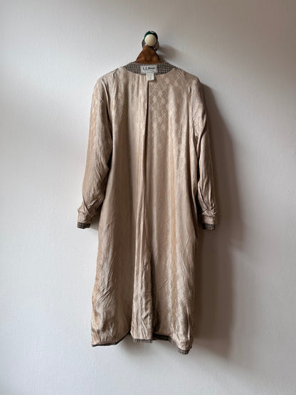 L.L.Bean tweed wool coat with made in USA