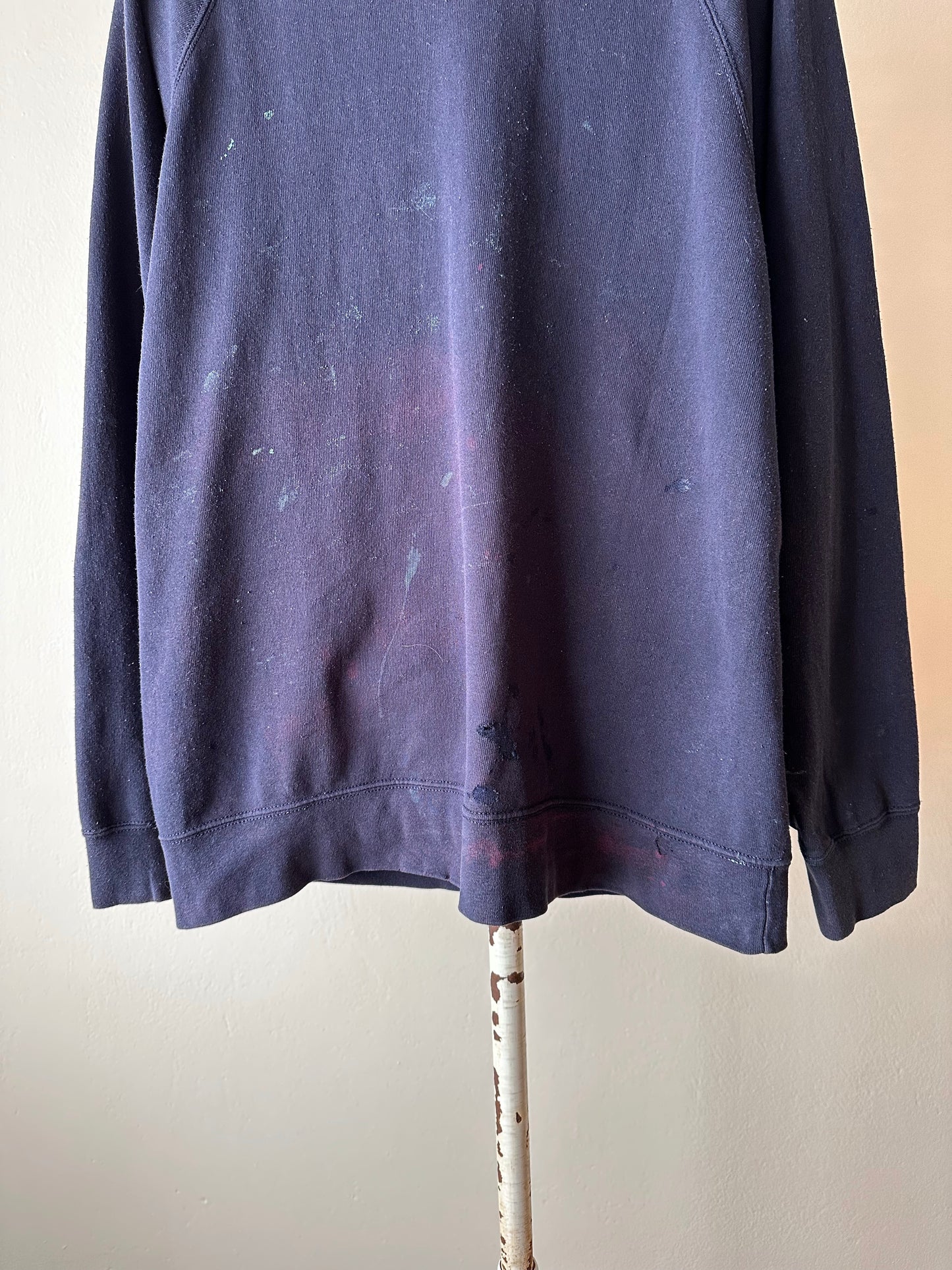 Navy boro sweat shirt - XL