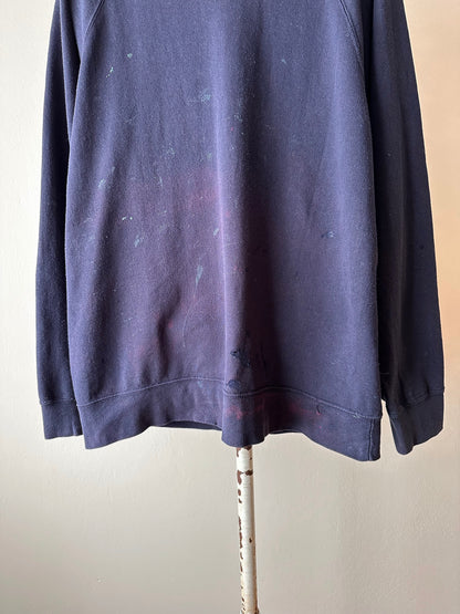 Navy boro sweat shirt - XL