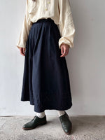 30-40's France cotton skirt