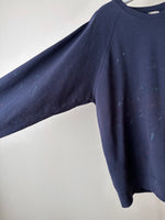 Navy boro sweat shirt - XL