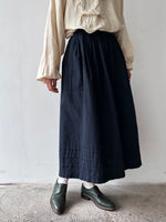 30-40's France cotton skirt