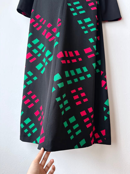 70s Finnish textile dress