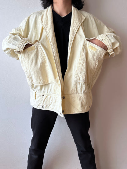 90's Big pocket jacket 90年代 80's 80年代 Vintage Praha Prague Vintage store プラハ  古着屋 ユーロ古着 ヨーロッパ古着 ユーロレギュラー 古着 ヨーロッパレギュラー 