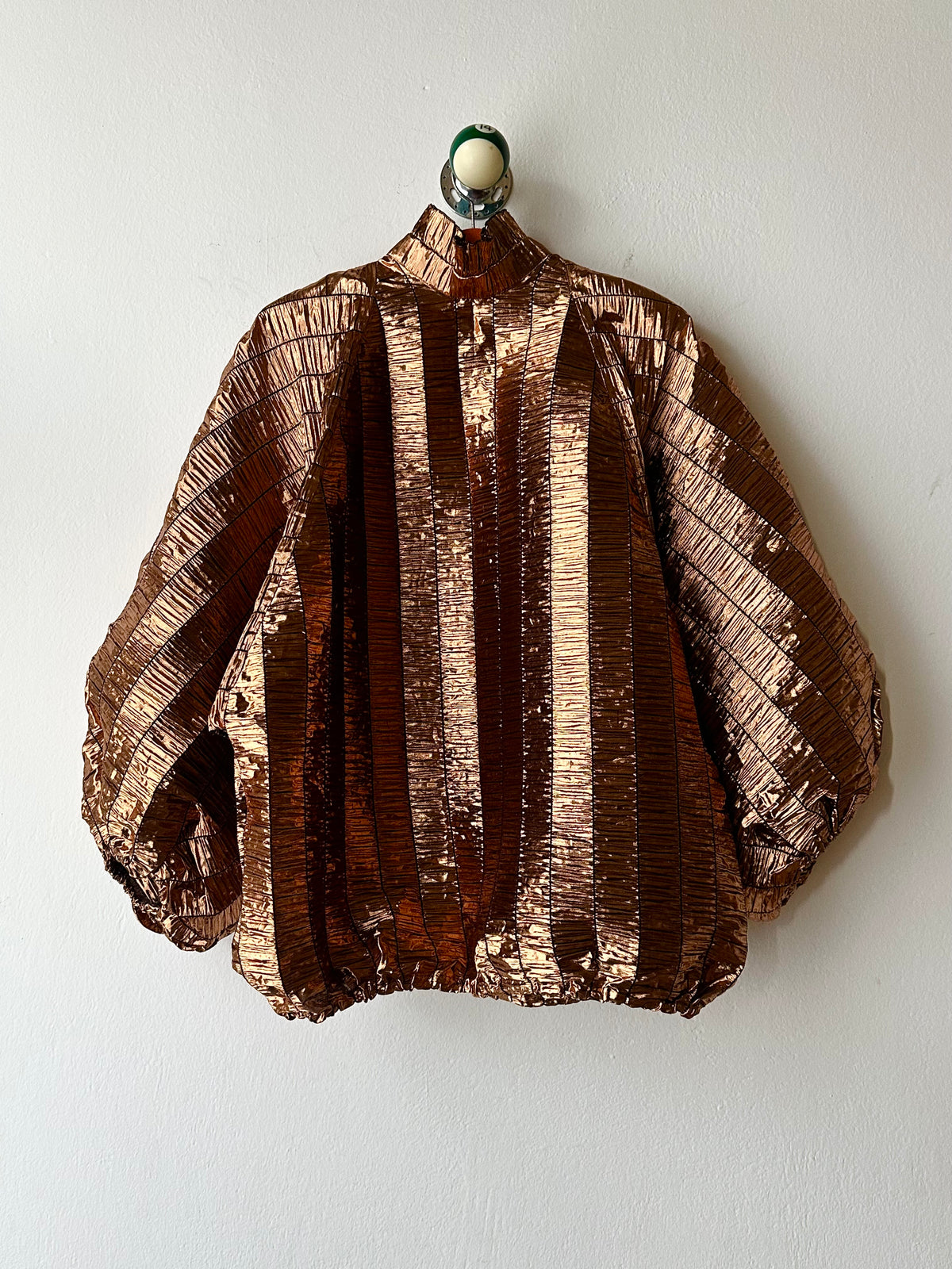 Special balloon blouse made in Italy