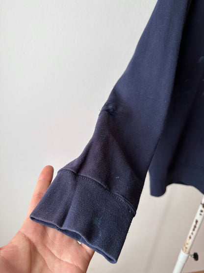 Navy boro sweat shirt - XL