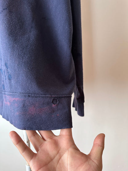 Navy boro sweat shirt - XL