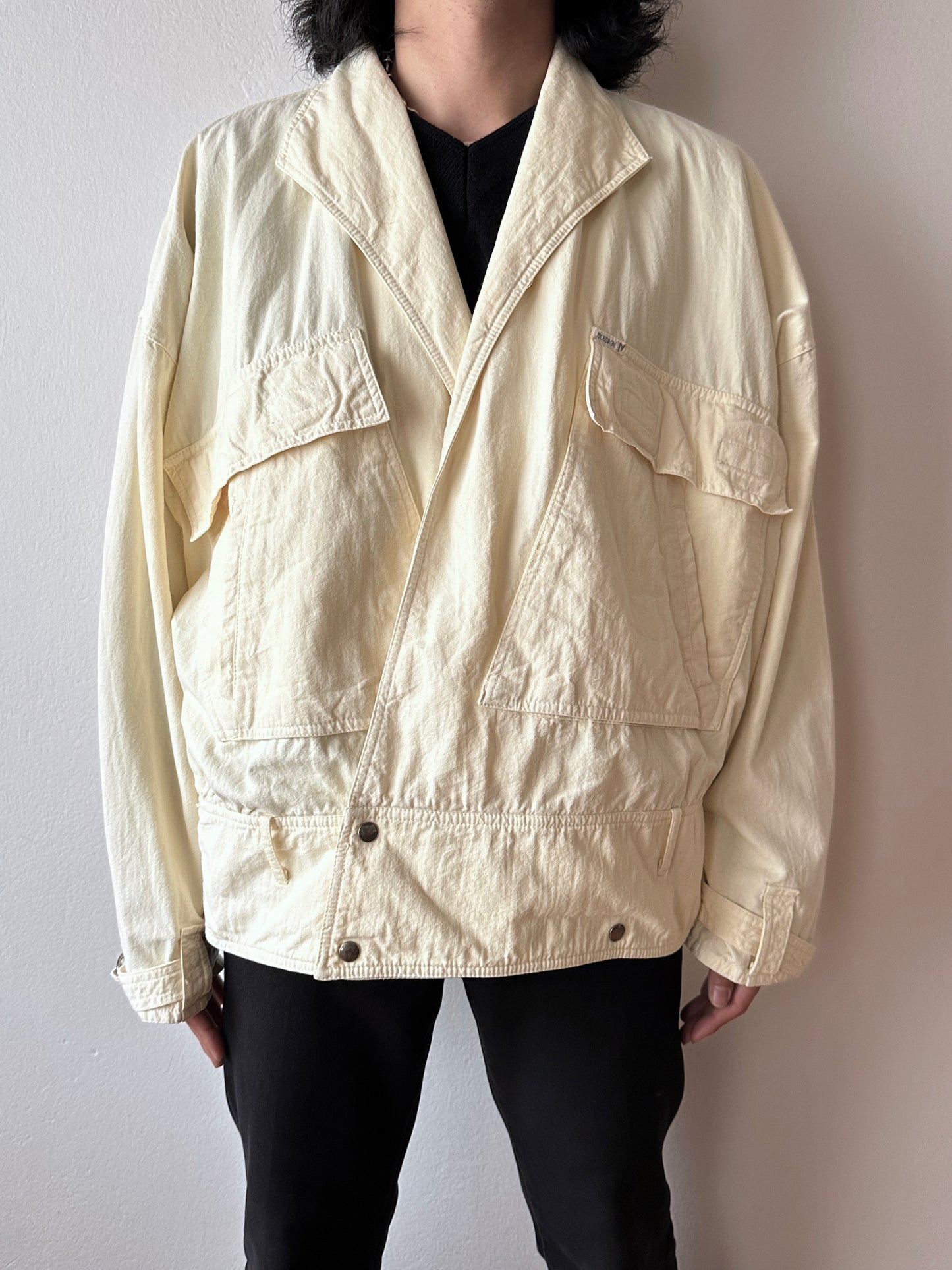 90's Big pocket jacket 90年代 80's 80年代 Vintage Praha Prague Vintage store プラハ  古着屋 ユーロ古着 ヨーロッパ古着 ユーロレギュラー 古着 ヨーロッパレギュラー 