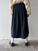 30-40's France cotton skirt