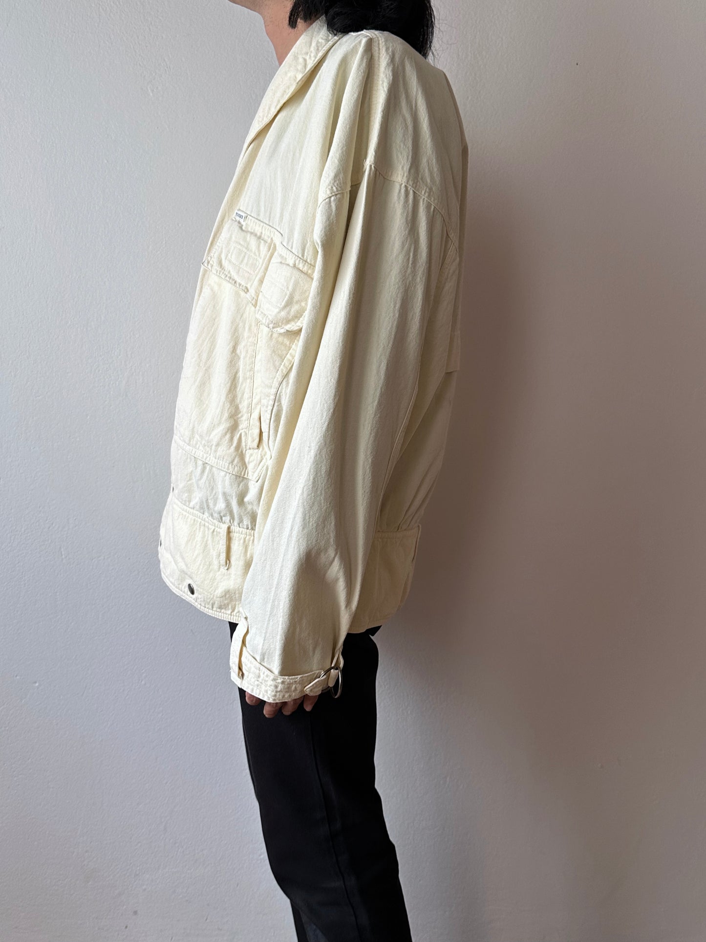 90's Big pocket jacket 90年代 80's 80年代 Vintage Praha Prague Vintage store プラハ  古着屋 ユーロ古着 ヨーロッパ古着 ユーロレギュラー 古着 ヨーロッパレギュラー 