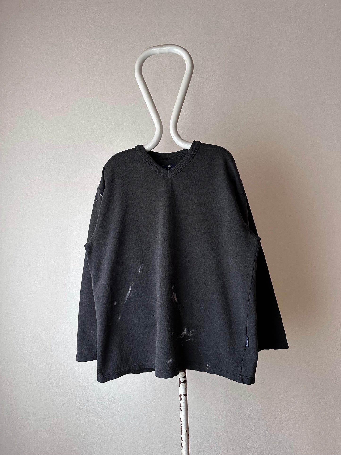 Black boro sweat shirt - XL