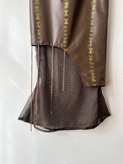 Handmade layered skirt W28