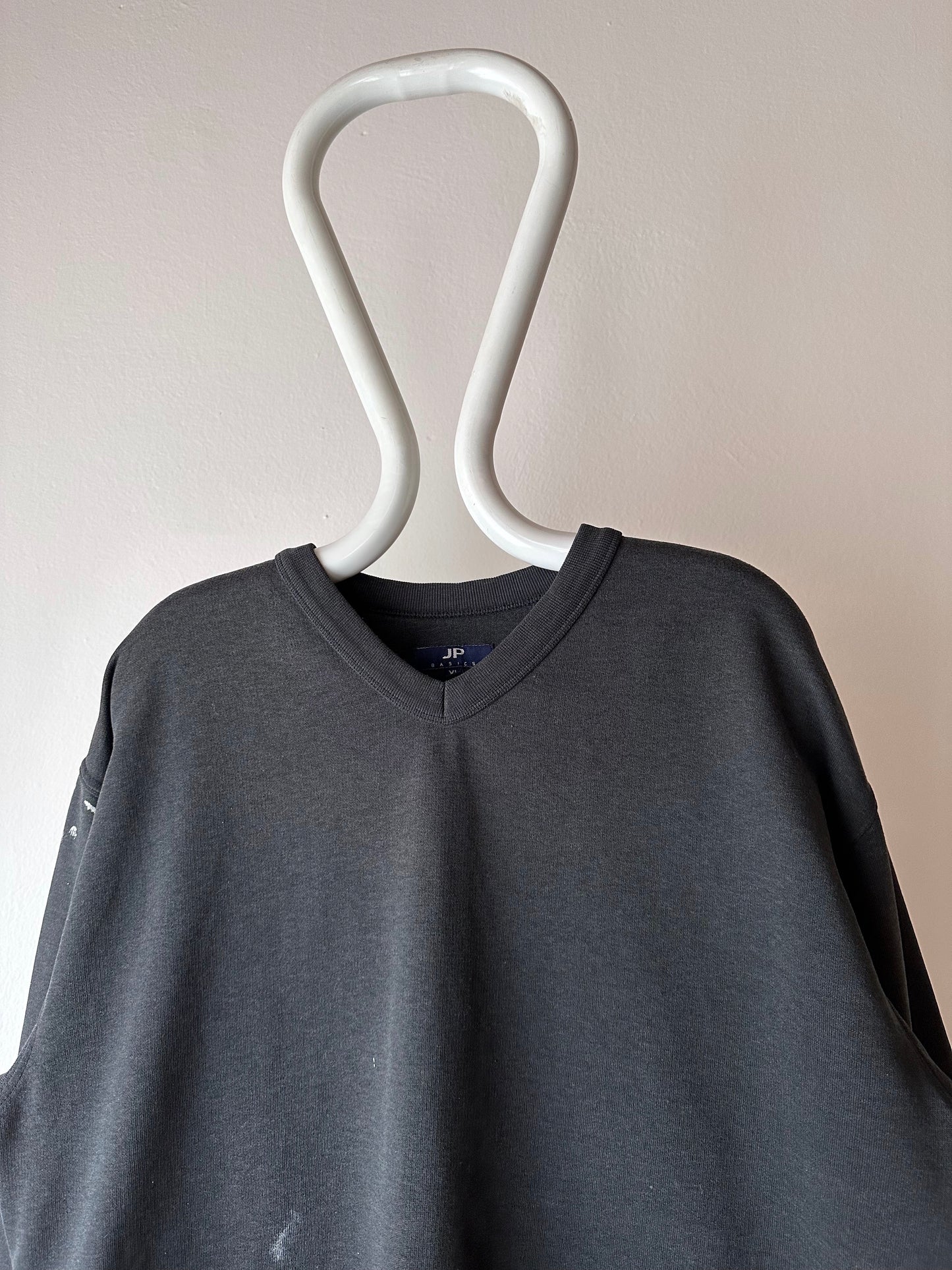 Black boro sweat shirt - XL