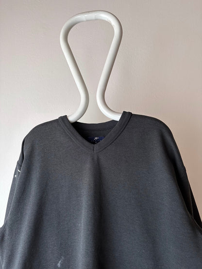 Black boro sweat shirt - XL