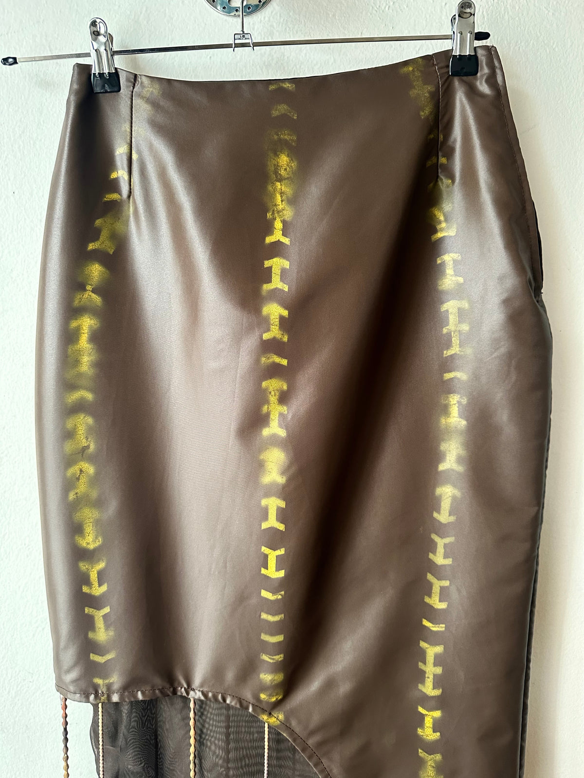 Handmade layered skirt W28