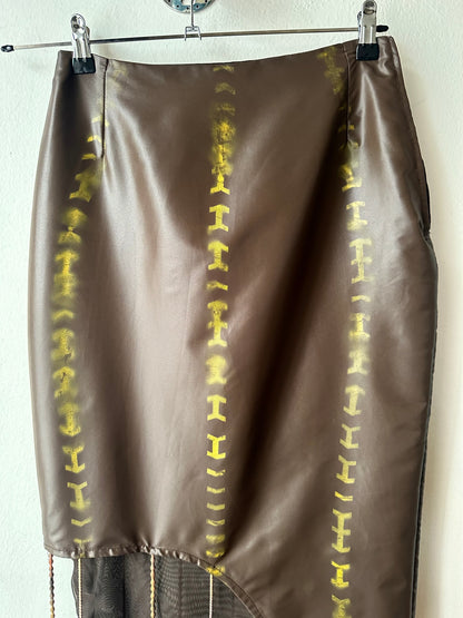 Handmade layered skirt W28