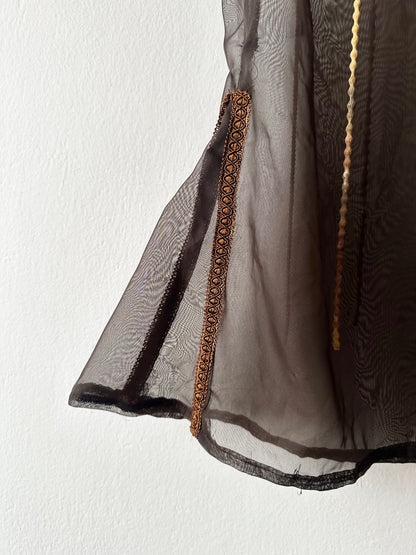 Handmade layered skirt W28
