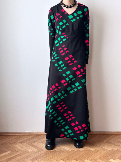 70s Finnish textile dress