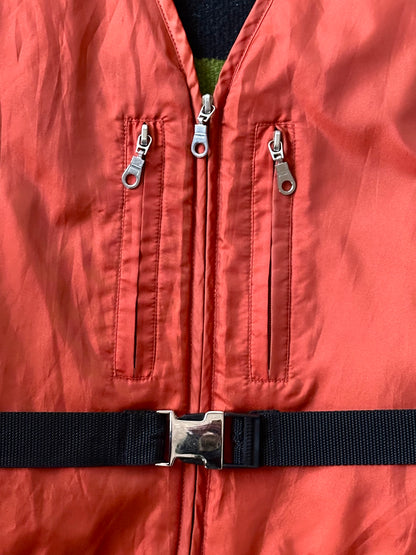 open-back rave vest