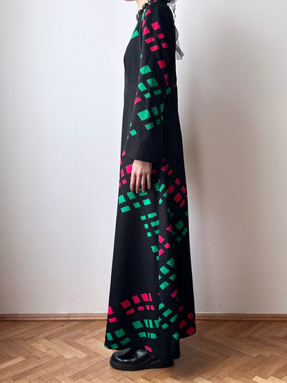 70s Finnish textile dress