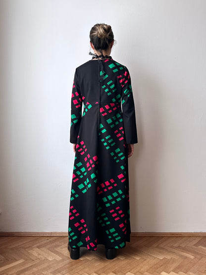 70s Finnish textile dress