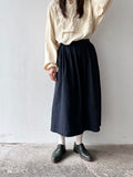 30-40's France cotton skirt