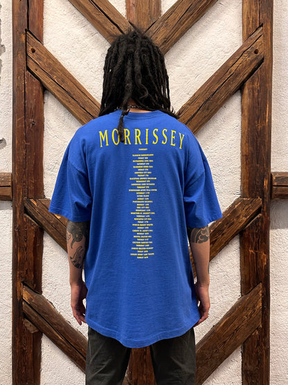 90's Morrissey モリッシー 90年代 Band T-shirt バンドTシャツ バンT Tee シオングルステッチ Toto Praha Vintage clothing store Antique shop Prague 古着屋 アンティークショップ プラハ ユーロ古着  ヨーロッパ古着 古着卸 