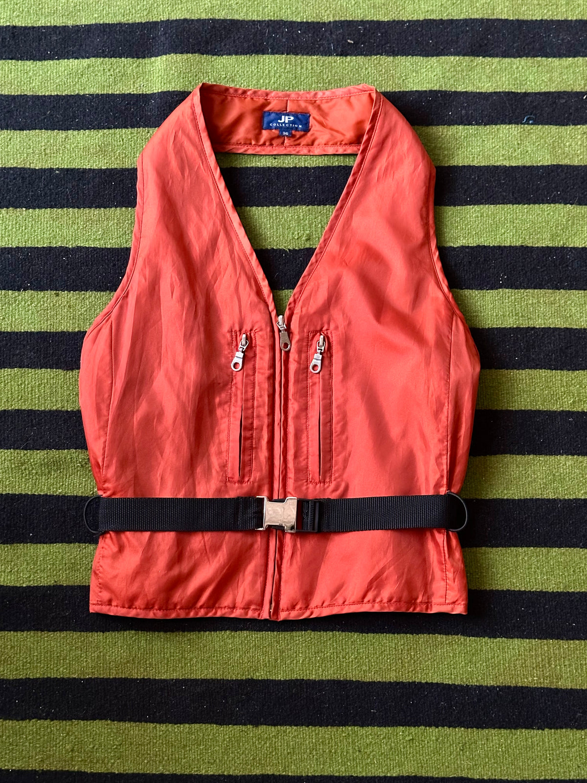 open-back rave vest