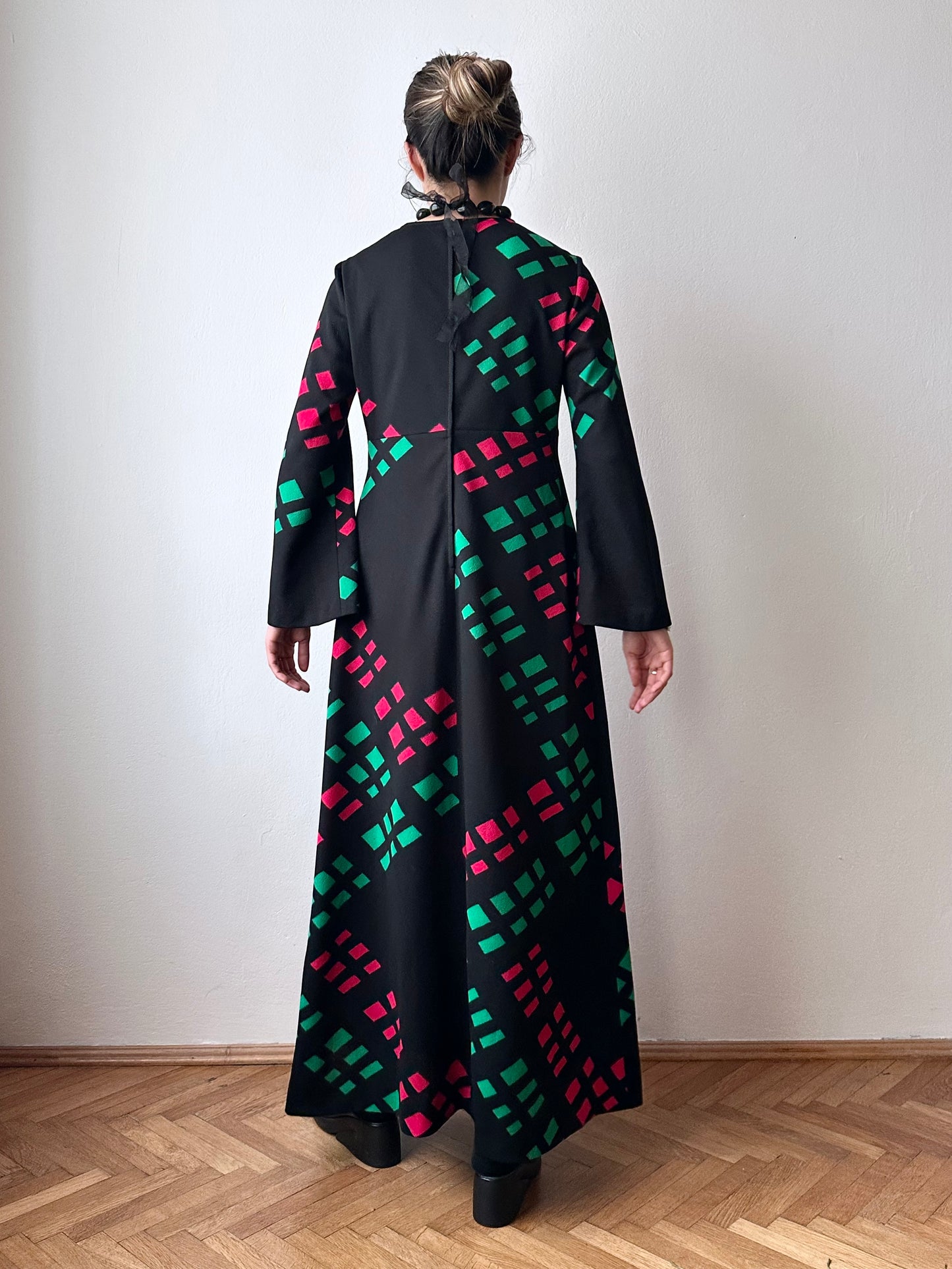 70s Finnish textile dress