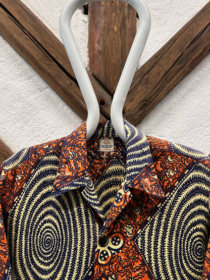 60's Leisure shirt 60年代 レジャー シャツ ヴィンテージ Toto Praha Vintage clothing store Antique shop Prague 古着屋 アンティークショップ プラハ ユーロ古着  ヨーロッパ古着 古着卸 