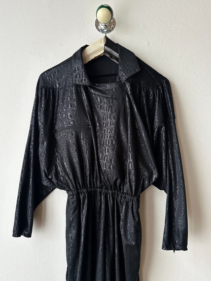 80s black jumpsuits