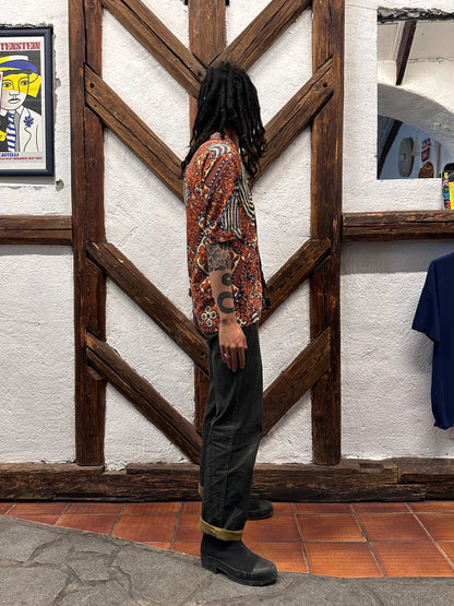 60's Leisure shirt 60年代 レジャー シャツ ヴィンテージ Toto Praha Vintage clothing store Antique shop Prague 古着屋 アンティークショップ プラハ ユーロ古着  ヨーロッパ古着 古着卸 