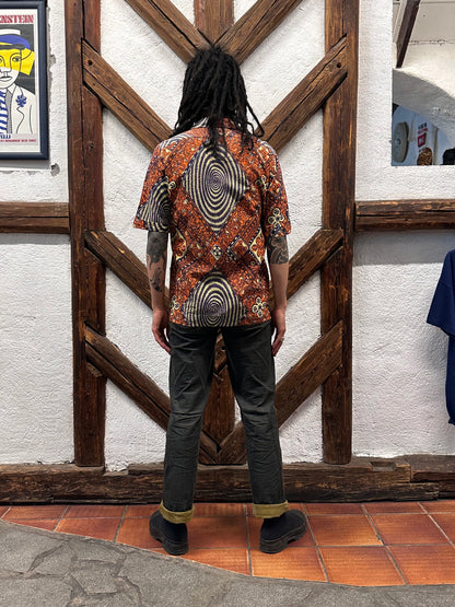 60's Leisure shirt 60年代 レジャー シャツ ヴィンテージ Toto Praha Vintage clothing store Antique shop Prague 古着屋 アンティークショップ プラハ ユーロ古着  ヨーロッパ古着 古着卸 