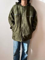 70s Handmade wool parka