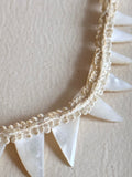 30-40s France mother of pearl necklace