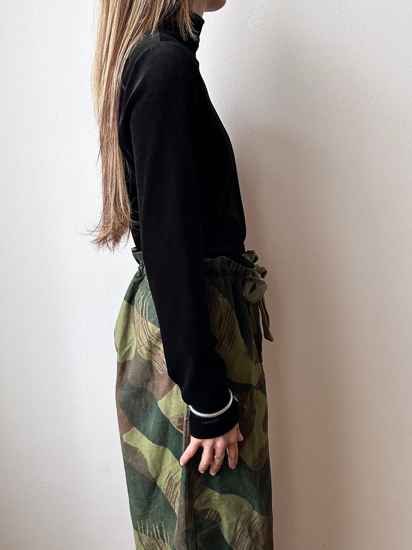 sterling silver torsion bangle