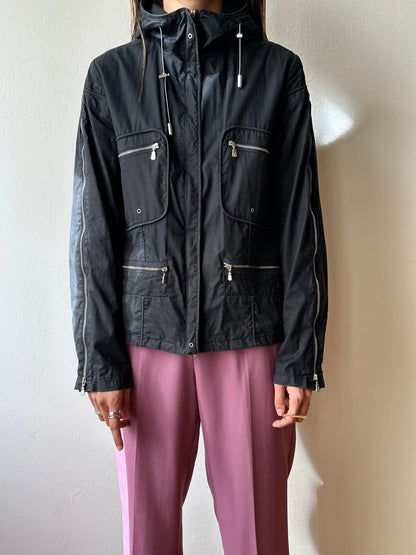 Versace sport cotton nylon jacket