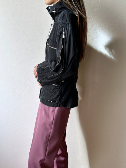 Versace sport cotton nylon jacket