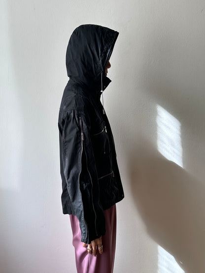 Versace sport cotton nylon jacket