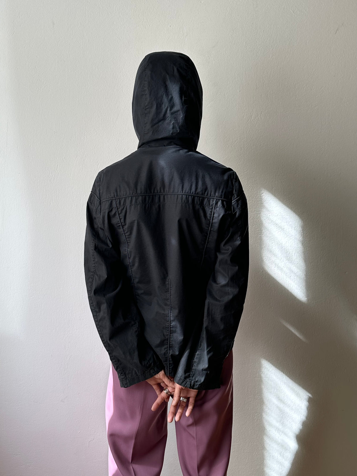 Versace sport cotton nylon jacket